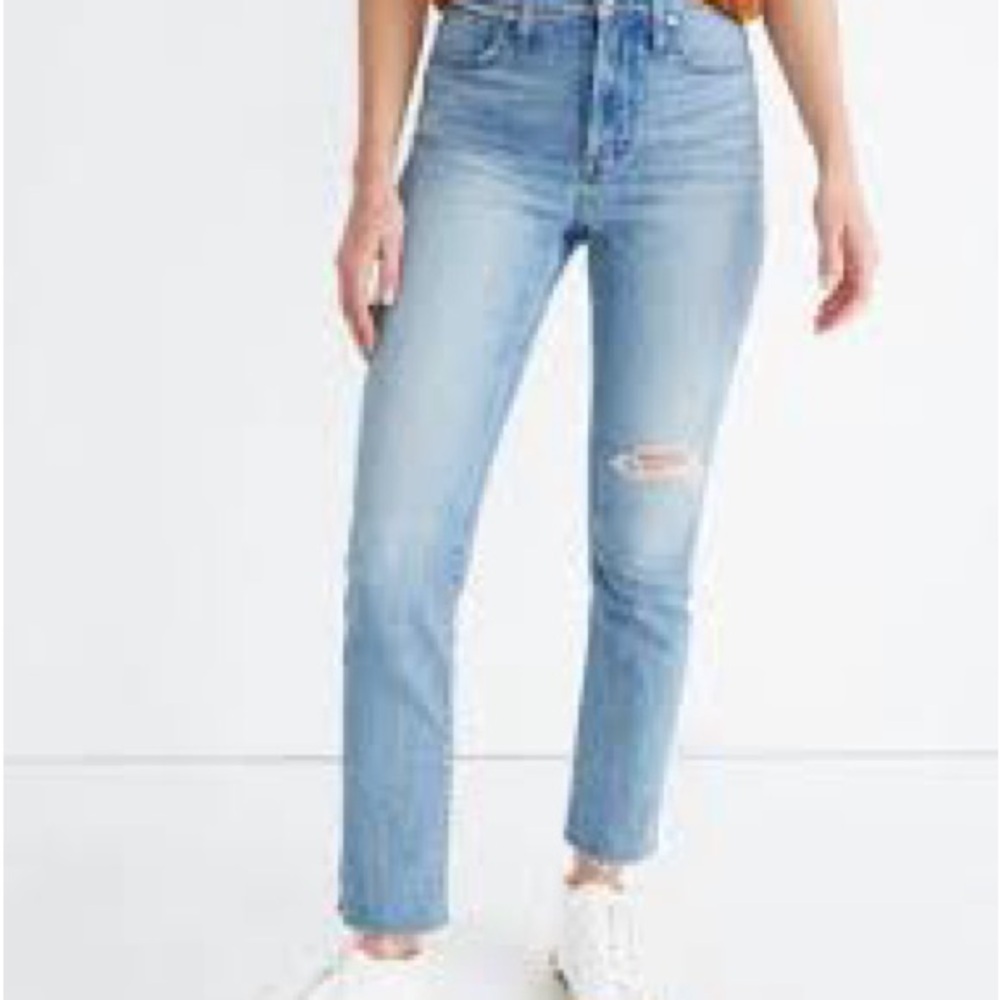 Madewell The Perfect Vintage Jean Raw Hem Size 29